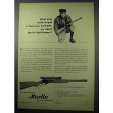 1956 Marlin Model 336 30/30 Regular Carbine Ad