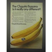 1966 Chiquita Bananas Ad - Is it Really Any Different?