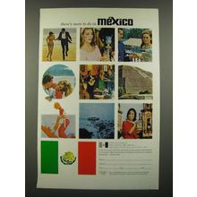 1967 Mexico Tourism Ad - There's More to Do