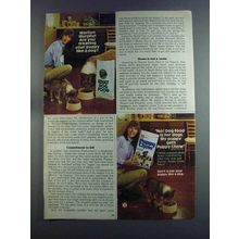 1982 Purina Puppy Chow Ad - Marilyn Murphy!