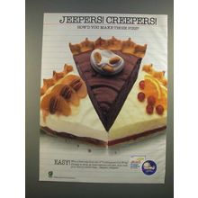 1986 Jell-O Pudding and Cool Whip Ad - Jeepers! Creepers!