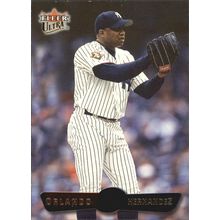 2002 Ultra Baseball Orlando Hernandez #76
