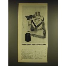 1962 Yardley Pre-Electric Shaving Lotion Ad - When an electric shave is right