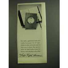 1969 Saks Fifth Avenue Zodiac Appointment Book Advertisement