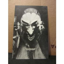 GRAND ILLUSIONS, "GOSSIP" unused American postcard 1999
