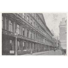 Garricks House Adelphi Terrace London Actor Death Postcard