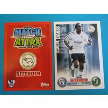 Claude Davis - Derby County Match Attax 2007/08 Football Card