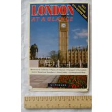 London at a Glance, Self-folding City Centre Map