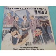 Heaven 17 - Penthose and pavement 1981 9 track vinyl LP record V2208