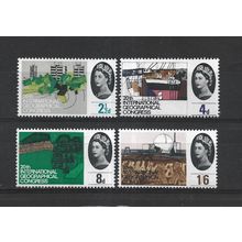 GB.20th International Geographical Congress,London set of 4.Mounted Mint.Jul25a