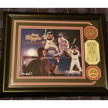 RARE Craig Biggio Through The Years 3000th Career Hit Infield Dirt 296/700