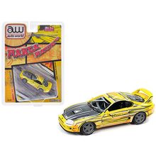 1997 Toyota Supra Yellow with Manga Art Style Graphics Limited Edition to 480...