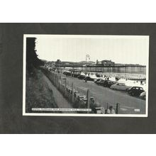 Postcard Wales Colwyn Bay Embankment Walk old cars 1950s/60s