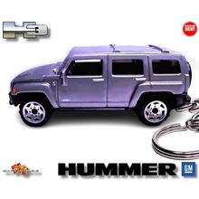 RARE KEYCHAIN SILVER HUMMER H3 TINTED WINDOWS CUSTOM Ltd Ed.