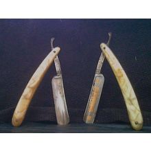 Vintage Facharbeit Tennis 80 Cut Throat Razors Monday and Saturday of 7 Day Set