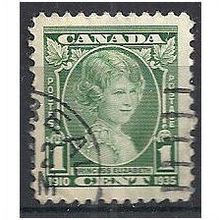 Canada 1935 SG335 1c Green Good+/Fine Used ..