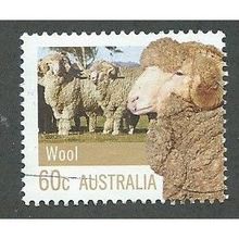 AUS 2012 60c 'FARMING - WOOL '(PERF 14.5 X 14) FINE USED (EBID36-384)