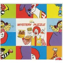 1992 McDonalds Mystery Puzzle