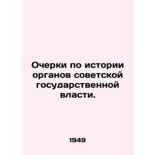 Essays on the History of Soviet State Bodies. In Russian /Ocherki po istorii o