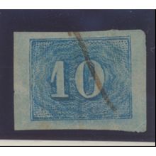 Brazil Stamp Scott #37, Used, Pen Cancel