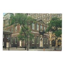 CONGRESS HALL, PHILADELPHIA, PENNSYLVANIA unused postcard