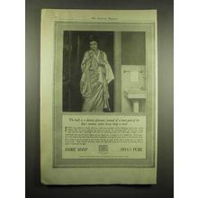 1917 Ivory Soap Ad - The Bath is a Distinct Pleasure