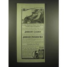 1917 Johnson's Cleaner, Prepared Wax Ad - Your Car