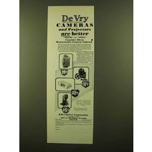 1929 DeVry Movie Equipment Ad - Are Better