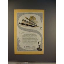 1928 Sheaffer's Lifetime Pen Ad - Substantial
