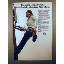 1972 AT&T Telephone Ad - Wants More Installers!