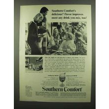 1974 Southern Comfort Ad - Delicious Flavor