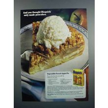 1983 Bisquick Buttermilk Baking Mix Ad - Apple Pie