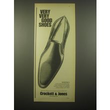 1966 Crockett & Jones Winston II Shoes Ad - Very Very Good Shoes