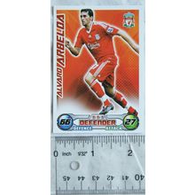 2008/09 Topps Match Attax Trading Card - Alvaro Arbeloa, Liverpool FC
