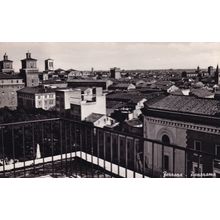 Ferrara Rooftop View Aerial Italian Panorama Real Photo Postcard