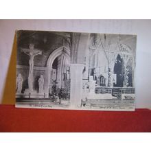 INSIDE, ST. JOHN'S CHURCH, ST. LEONARDS-ON-SEA, SUSSEX. used postcard 1904 pm =