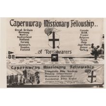 Capernwray Hall Missionary Fellowship Lancashire Torchbearers Old RPC Postcard