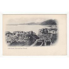Old Castle Berwick-on-Tweed Early Undivided Back Postcard Northumberland