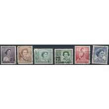 QEII Definitive - Australia 1959 - FH - SG 308/14 (D)