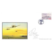 Richard RL Jones 64 19 Squadron WW2 D-Day Pilot LTD TO 50 Hand Signed FDC