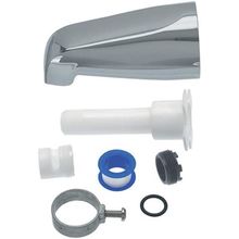 One-Size-Fits-All Universal Tub Spout, Chrome (88702A), without Diverter, 1-Pack