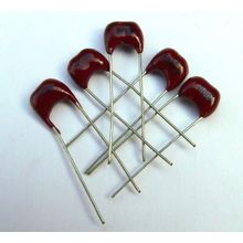 500pF 500V Silver Mica Capacitors 5 pk for Valve Radio, Transmitter RF