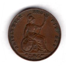 Great Britain. Victoria. Farthing 1838. dy19484