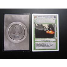 Star Wars 1995 Premiere Decipher CCG W/B Card Quad Laser Cannon LS