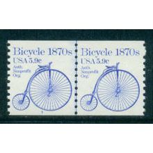 1901 5.9c Bicycle Very Fine MNH Dry Gum CNP Left 3 W0119