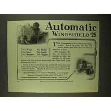 1909 United Manufacturers Automatic Windshield Ad