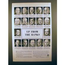1950 Bell Telephone Ad - Up From the Ranks!