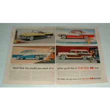 1956 Mercury Car Ad - Montclair Phaeton Custom Voyager