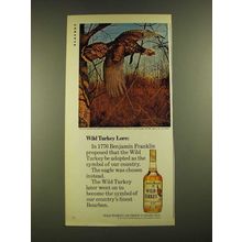 1979 Wild Turkey Bourbon Ad
