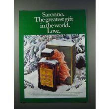 1980 Amaretto Di Saronno - Greatest Gift, Love